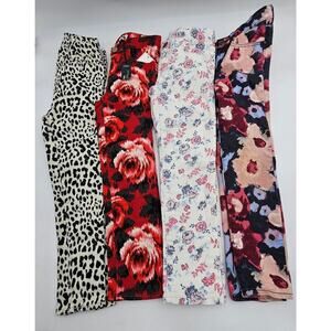 4 Pair Gap Girl's Size 5 Floral Printed Jeans
